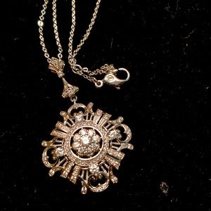 Sterling Silver and CZ pendant
